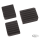 3Pc Clutch and brake pedal pad set Beck