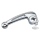 Chrome shifter lever XL04-up midmount