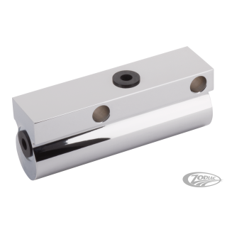 Chrome Remote master cylinder FLH/T86-91