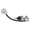 GZP Blk rear m/c w/reservoir XL07-13