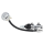 GZP Blk rear m/c w/reservoir XL07-13