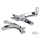 GZP Chrome ST18-up board to peg conv.kit