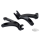 GZP Black ST18-up board to peg conv. kit
