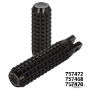 FWD ctrl Grooved pegs black ST18-UP