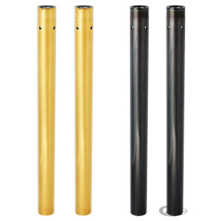 Gold Fork Tubes 23.75" 49mm ST18-up