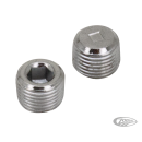 Chrome fork drain plugs FL49-e77