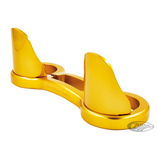 P16 39mm FORK BRACE W/DUST GUARDS Gold