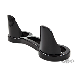 P16 49mm FORK BRACE W/ DUST GUARDS Blk