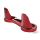 P16 49mm FORK BRACE W/ DUST GUARDS Red