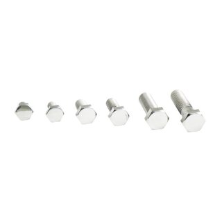 HEX BOLT POLISHED SS 3/8-16 X 1 1/2
