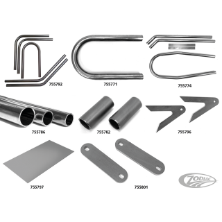 weld on rear set brackets (2pcs.)