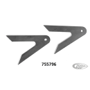 weld on rear set brackets (2pcs.)