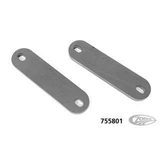 Flat Steel 100x25x3mm w/10.5mm slots