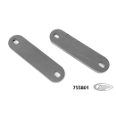 Flat Steel 100x25x3mm w/10.5mm slots