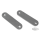 Flat Steel 100x25x3mm w/10.5mm slots