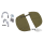U-BOLT Fr guard w/ nuts set of 2 WL park