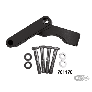 Blk Fender spacers FLH/T93-13 (incl bolt