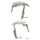 RH21-UP front fender steel Street-Cut