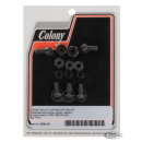 Front mud flap mounting kit parkerized