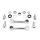 Frontfender Montage Kit chrom für Harley FXSTS Softail Springer 93-06