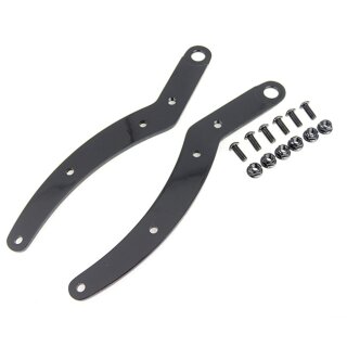 Custom Fenderstruts schwarz für Harley FL/FX 58-84