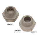 Plug gas/oil tank 45ci w/magnet WhitePlt
