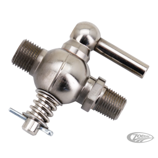 Nickel plated petrol valve 1916-1939