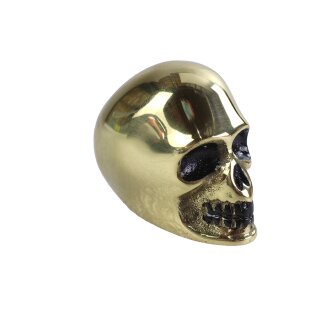 Skull Schaltknauf im Totenkopf Stil aus Messing