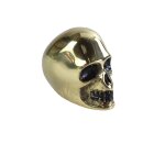 Skull Schaltknauf im Totenkopf Stil aus Messing