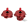 P16 MX GAS CAP & M8 DUMMY CAP SET Red