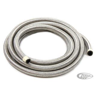 Braided inox covered hose 3/8"x305cm