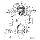 Screw cover instrument panel front 39-46