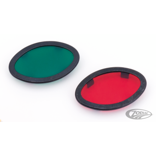 Cateye dash lenses red + green park edge
