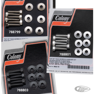 Tank top strip O.S. screw/washer kit Nck