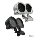 Vitys Road Glide billet gauge Silver