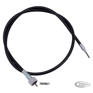 Black speedo cable assy L= 40" 16mm conn