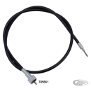 Black speedo cable assy L= 40" 16mm conn
