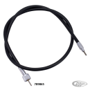 Black speedo cable assy L= 36" 12mm conn
