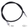 Black speedo cable assy L= 36" 12mm conn