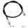 Black Tacho cable L=33" XL74-80 12mm nut