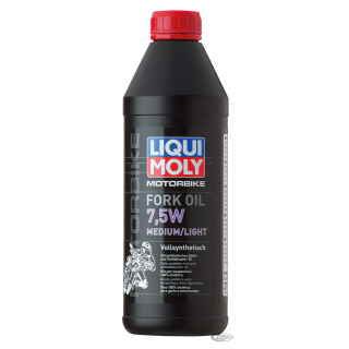 1l Motorbike Fork Oil 7,5W medium/light