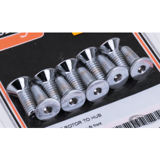 Disc Screw kit, dual FX/XL78-82 Chr