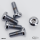 Disc screw set 5/16-18x7/8" TXBH chrome