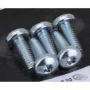 Disc screw set 5/16-18x7/8" TXBH zinc