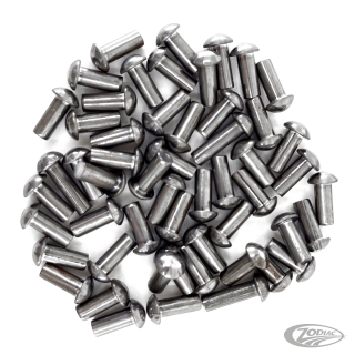 50Pck Rivet, round head 3/16 x 9/16