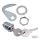 Saddlebag lock & hook kit