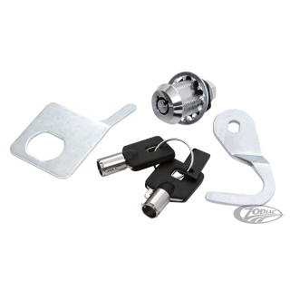 1982-1992 saddlebag lock w/guide & hook