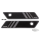 Latch covers black anodised FLH/T14-up