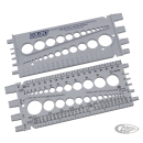Colony thread pitch gauge
