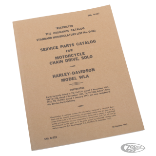 Service parts catalog WLA models